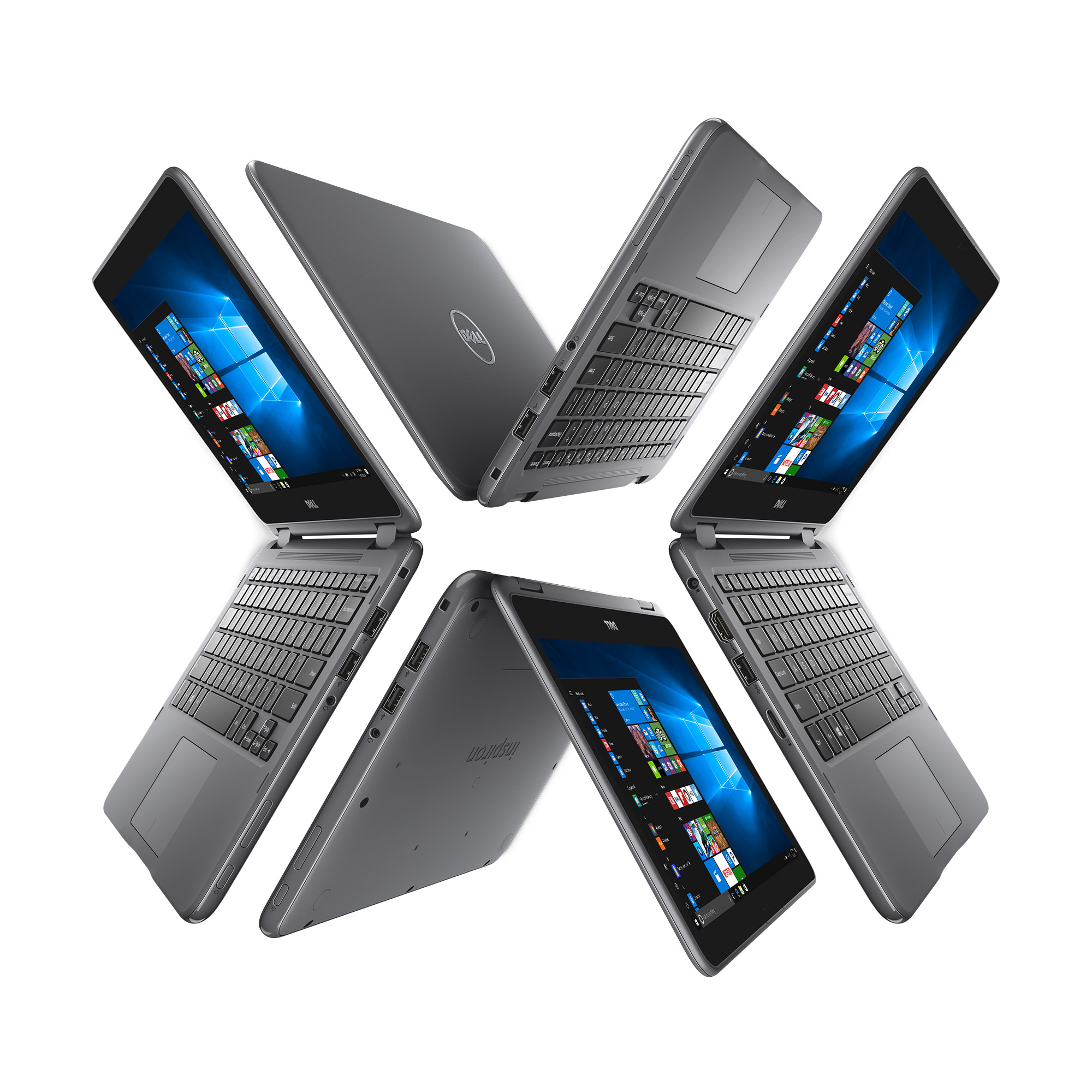 Dell – Inspiron 11 3000 series 2-in-1Converible Touchscreen, 11.6-inch, AMD Quad Core A9-9420e, 7th gen 1.8GHz up to 3.0GHz speed. 